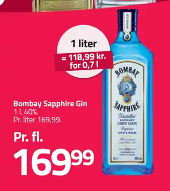 Fleggaard Bombay Sapphire Gin tilbud