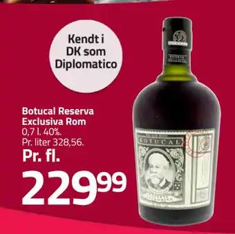 Fleggaard Botucal Reserva Exclusiva Rom tilbud