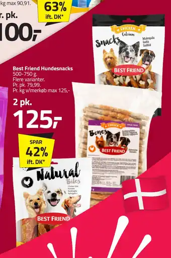 Fleggaard Best Friend Hundesnacks tilbud