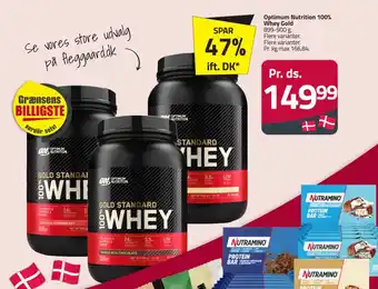 Fleggaard Optimum Nutrition 100% Whey Gold tilbud