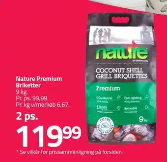 Fleggaard Nature Premium Briketter tilbud