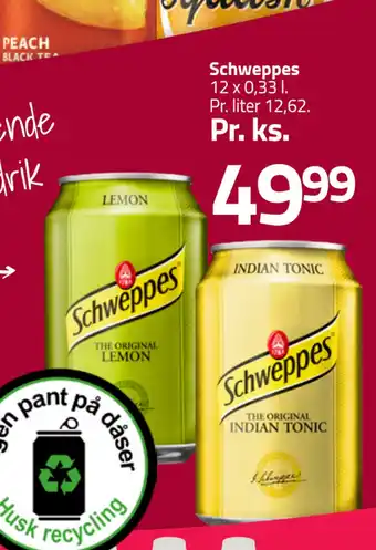 Fleggaard Schweppes tilbud