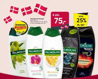 Fleggaard Palmolive Showergel tilbud