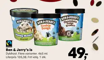 SuperBrugsen Ben & Jerry's is tilbud