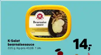 SuperBrugsen K-Salat bearnaisesauce tilbud