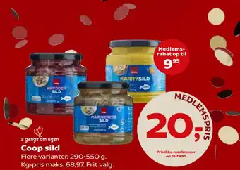 SuperBrugsen Coop sild tilbud