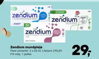 SuperBrugsen Zendium mundpleje tilbud