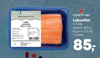 SuperBrugsen Laksefilet tilbud