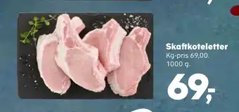 SuperBrugsen Skaftkoteletter tilbud