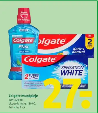 Coop 365 Colgate mundpleje tilbud