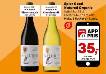 SuperBrugsen Spier Good Natured Organic tilbud