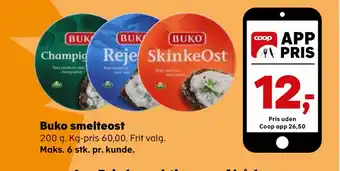 SuperBrugsen Buko smelteost tilbud