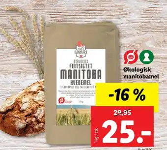 Økologisk manitobamel