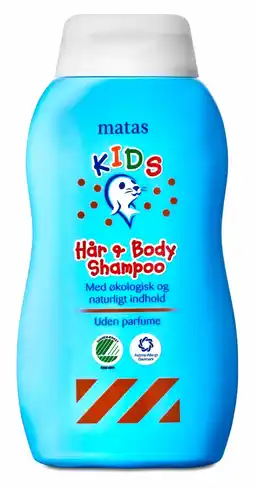 Matas Kids Hår- og Body Shampoo tilbud