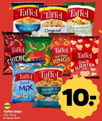 Netto Taffel chips tilbud