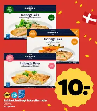 Netto Rahbek indbagt laks eller rejer tilbud