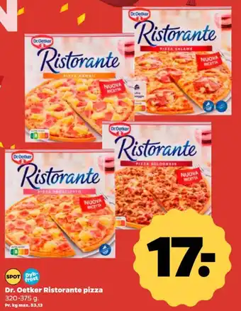 Netto Dr. Oetker Ristorante pizza tilbud