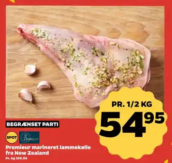 Netto Premieur marineret lammekølle fra New Zealand tilbud