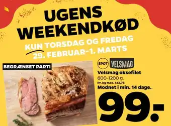 Velsmag oksefilet