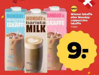 Wiener iskaffe eller Monday cappuccino iskaffe