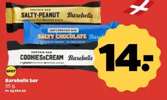 Netto Barebells bar tilbud