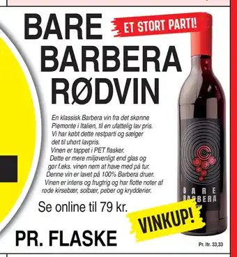 BARBERA RØDVIN