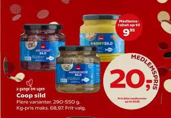 Kvickly Coop sild tilbud