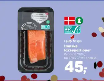 Danske lakseportioner