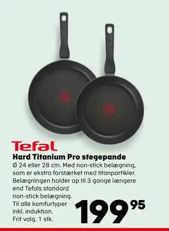 Kvickly Hard Titanium Pro stegepande tilbud