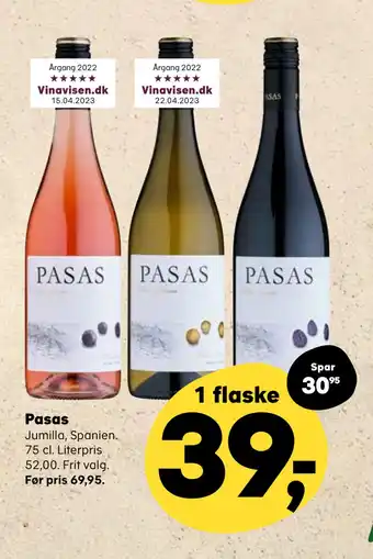 Kvickly Pasas tilbud
