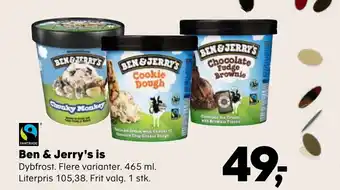 Kvickly Ben & Jerry's is tilbud