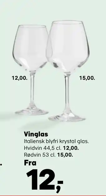 Kvickly Vinglas tilbud