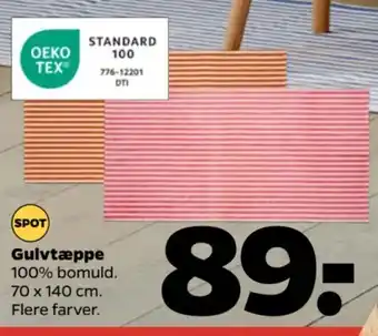 Netto Gulvtæppe tilbud