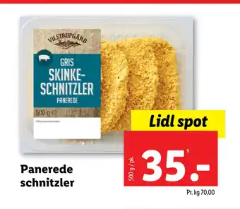 Lidl Panerede schnitzler tilbud