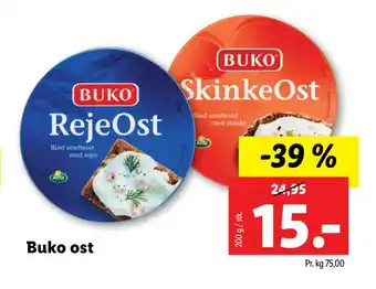 Lidl Buko ost tilbud