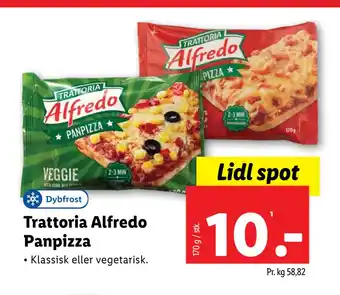 Lidl Trattoria Alfredo Panpizza tilbud