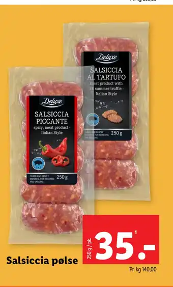 Salsiccia pølse