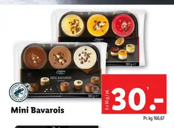Lidl Mini Bavarois tilbud