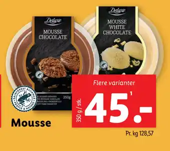 Lidl Mousse tilbud