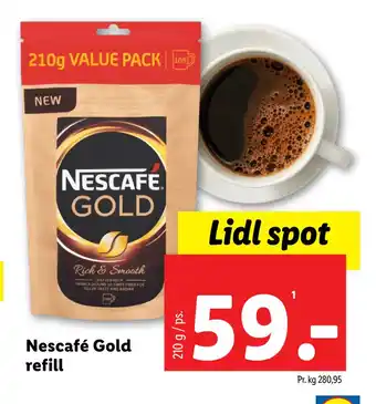Lidl Nescafé Gold refill tilbud