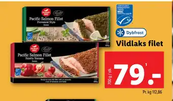Vildlaks filet