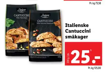 Lidl Italienske Cantuccini småkager tilbud