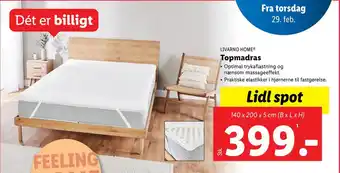 Lidl Topmadras tilbud
