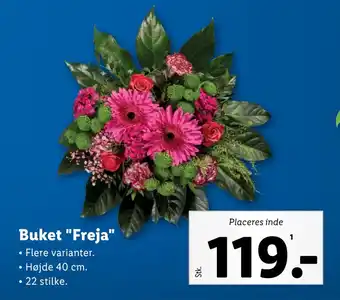 Lidl Buket Freja tilbud