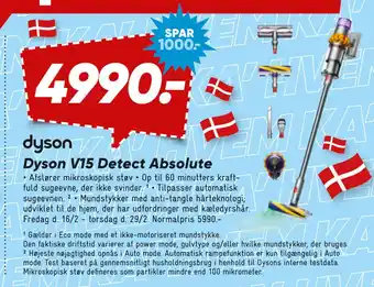 Bilka Dyson V15 Detect Absolute tilbud