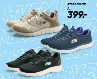 Bilka Skechers sko tilbud