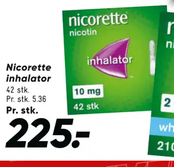 Nicorette inhalator