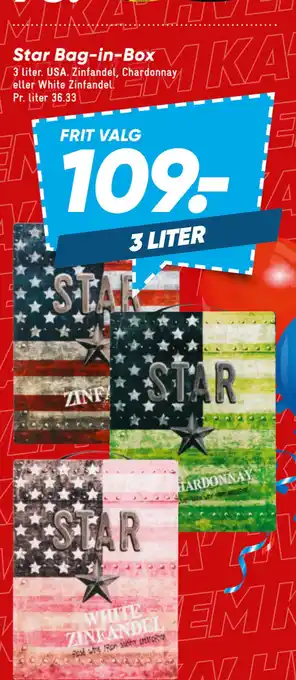 Bilka Star Bag-in-Box tilbud