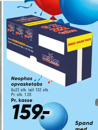 Bilka Neophos opvasketabs tilbud