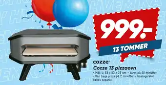 Bilka Cozze 13 pizzaovn tilbud